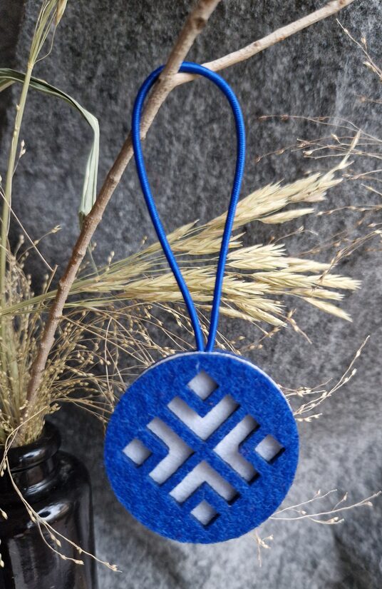 Saule - Laimes slotiņa zila